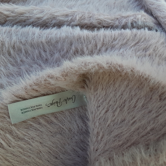 NWOT Charlie Paige Blush Pink SOFT Scarf & Hat - Picture 3 of 8